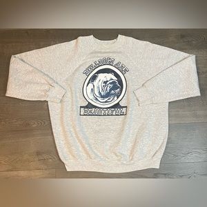 Vintage Bulldogs Are Beautiful Crewneck Sweatshirt